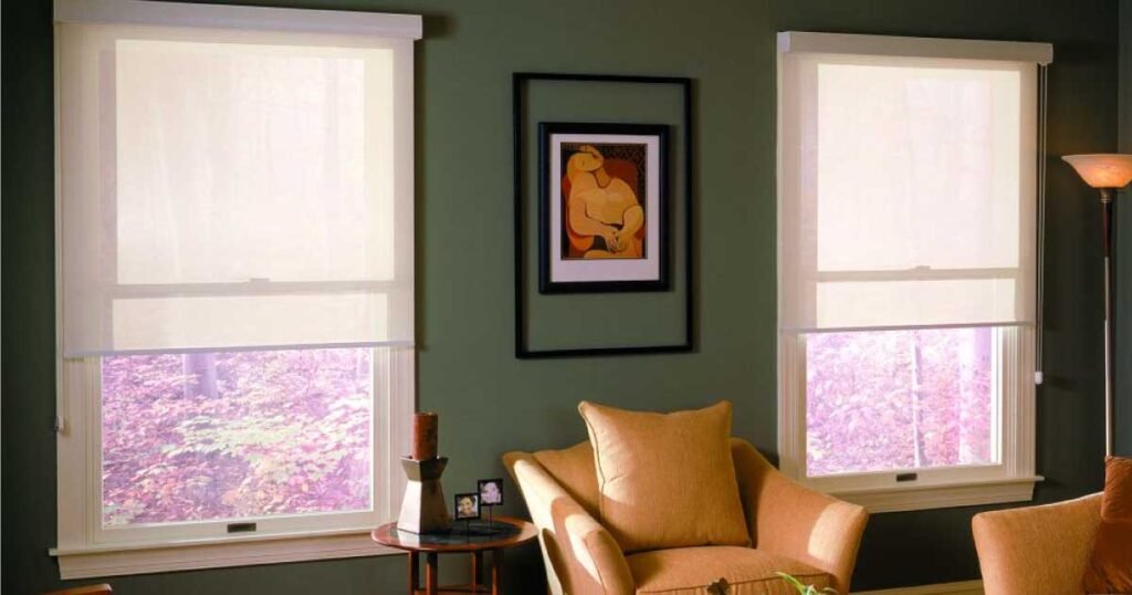 Roman shades