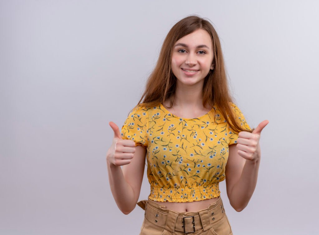 smiling girl - 5