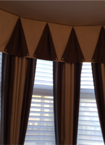black - brown - Curtains