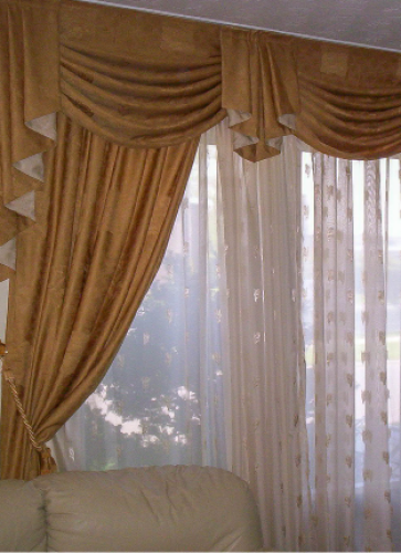 Ultica Fab Long Crush Curtains for Window